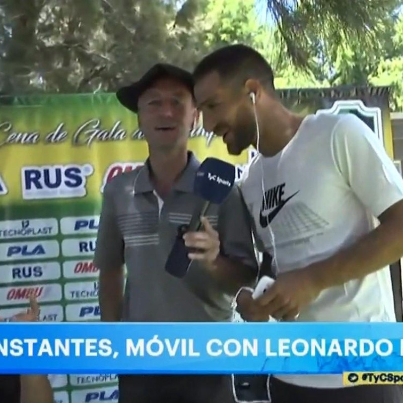 Ponzio se animó a cantar folclore y enamoró aún más a todo River