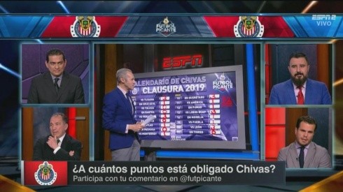 Sólo 22 puntos obtendría Chivas según los panelistas
