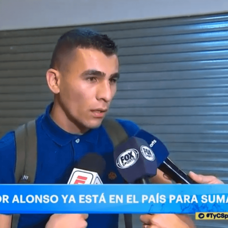 Junior Alonso ya le habló al hincha de Boca