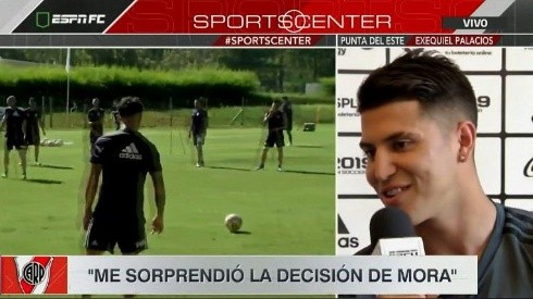 Palacios habló del interés del Real Madrid y contó qué le piden sus amigos