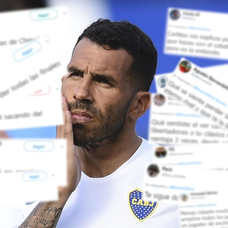 Son malos, eh: Boca le abrió a los hinchas una entrevista con Tévez y todos se burlaron de él