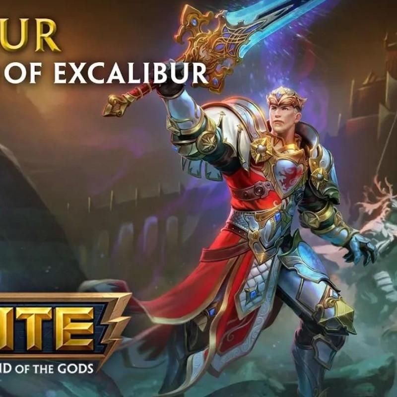 Presentación del Rey Arturo, portador de Excalibur, el nuevo Dios de SMITE