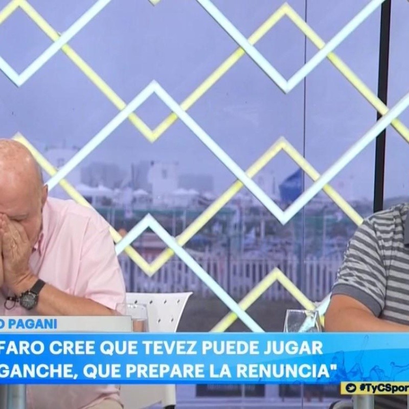 A Pagani le dijeron que Alfaro quiere a Tevez de enganche y explotó en vivo