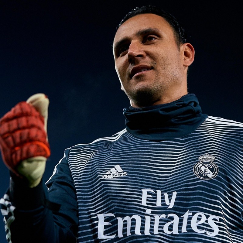 El regalo de Real Madrid a Keylor Navas tras el triunfo ante Leganés