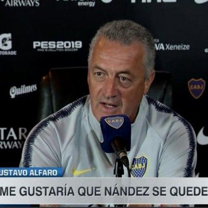 Lo sacó a la luz: Alfaro reveló que le dijo Nández sobre su posible pase a Cagliari