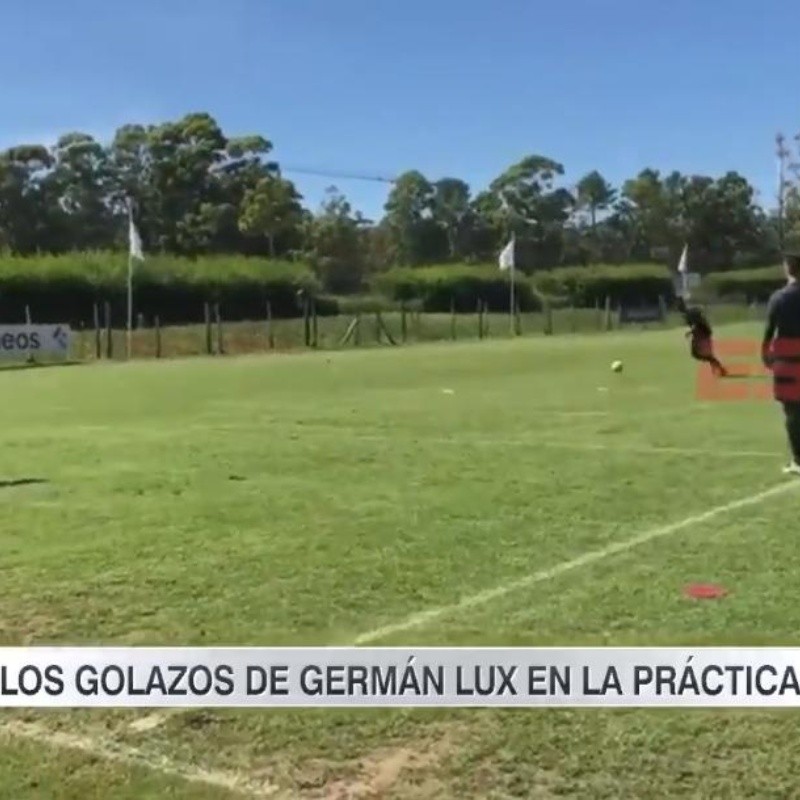 Ver para creer: dos golazos de Lux en el entrenamiento de River