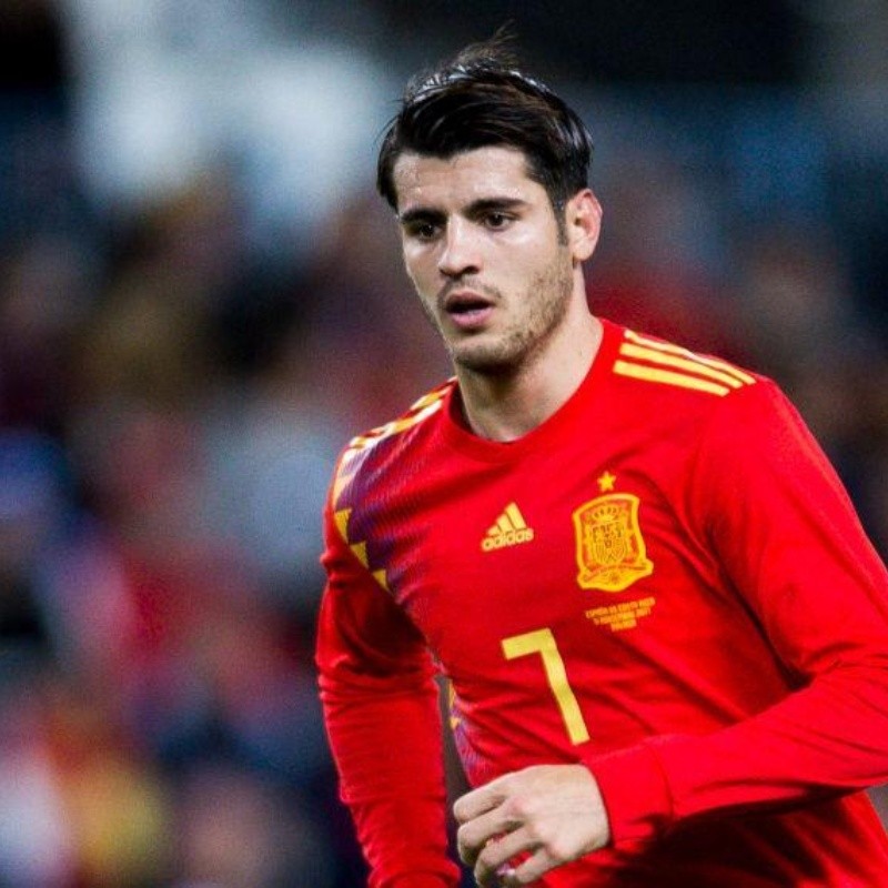 Morata, opción clara para reforzar el ataque de Barcelona