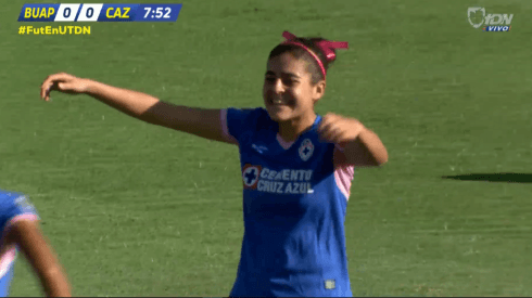 Norma Gaitan anotó el primer gol de La Máquina