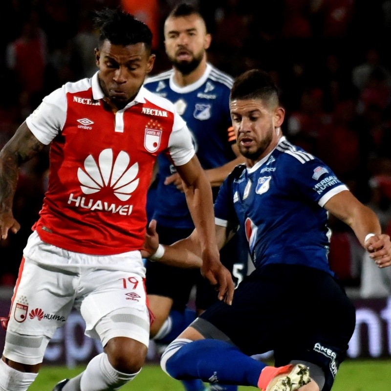 Un nuevo derby capitalino: Santa Fe vs Millonarios en el Torneo Fox Sports