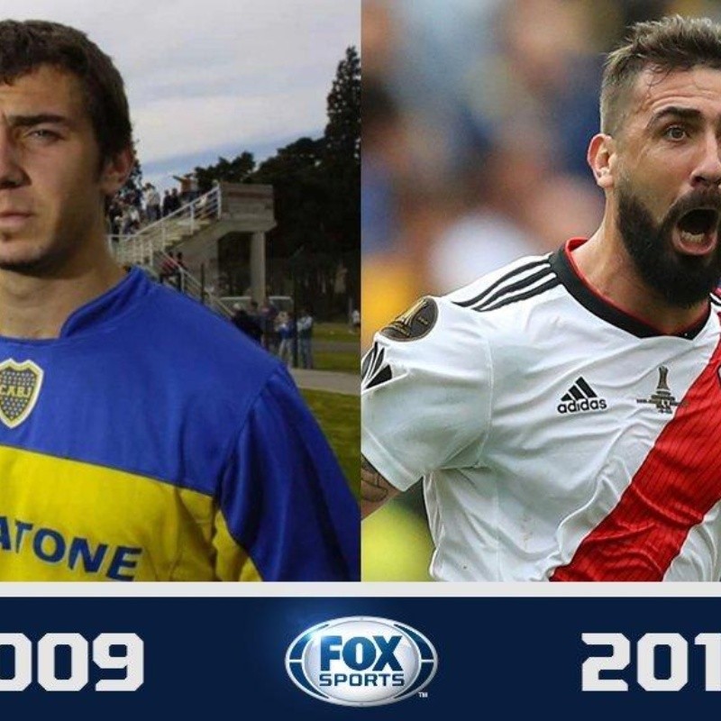 Fox comparó al Pratto de hace 10 años en Boca con el de ahora en River y estallaron los comentarios