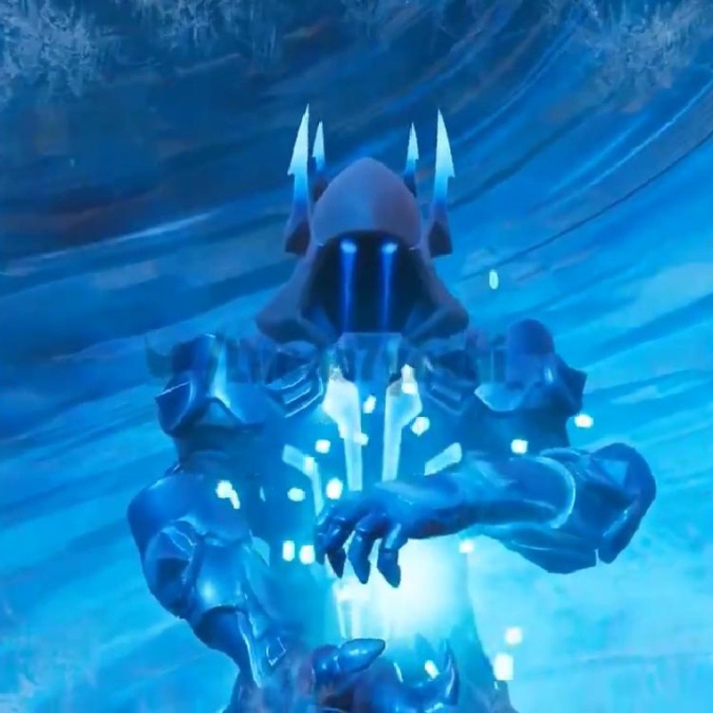 [SPOILER] El Rey del Hielo estaría dentro de la bola flotante de Fortnite