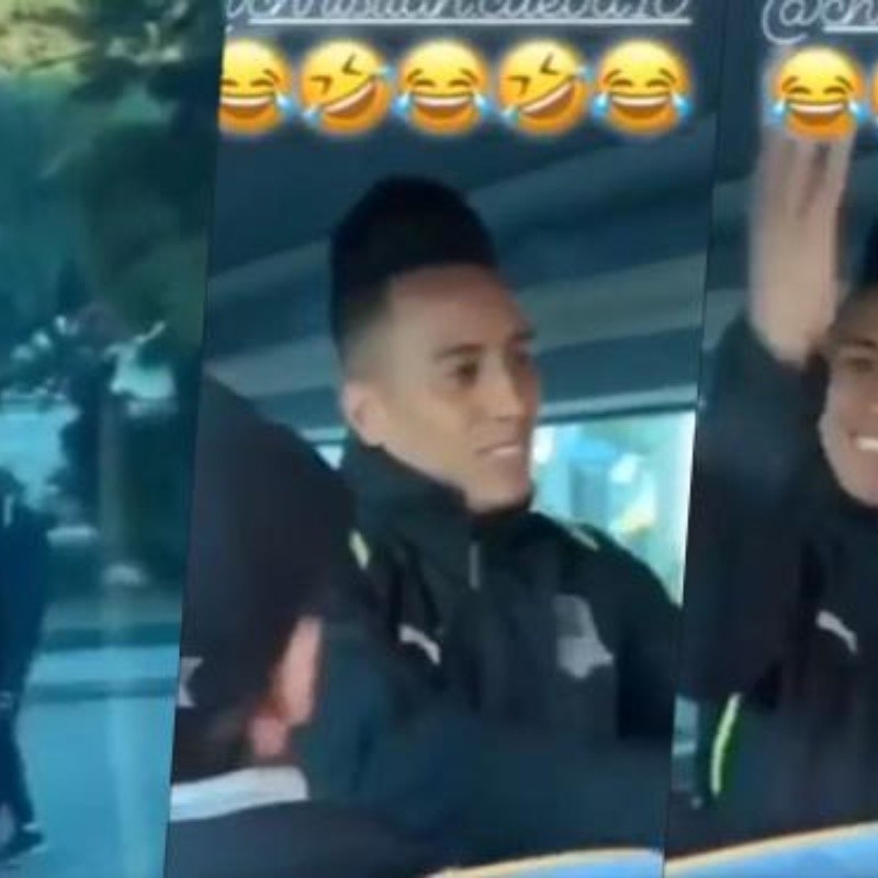 Pensando en Independiente: Cueva protagonizó un blooper insólito