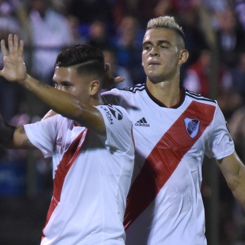 Quintero cada vez más cómodo en River