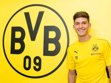 Pasó un día en el Borussia Dortmund y Balerdi ya ganó su primera batalla