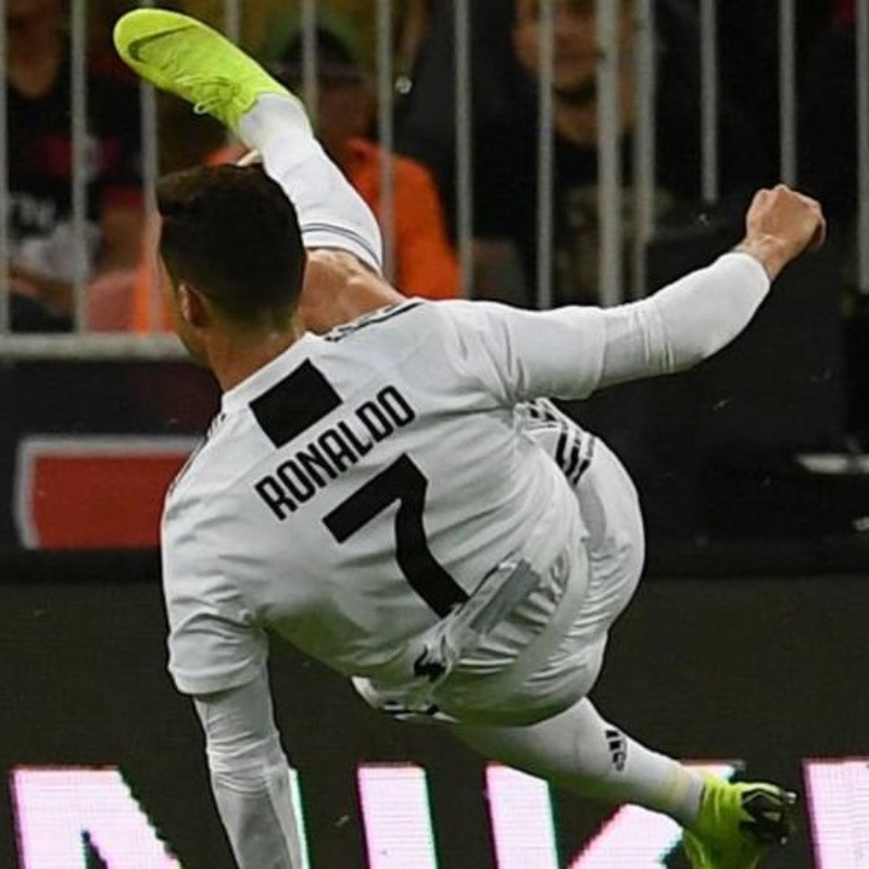 Era un golazo: Cristiano Ronaldo casi pone en ventaja a la Juventus con una tijera