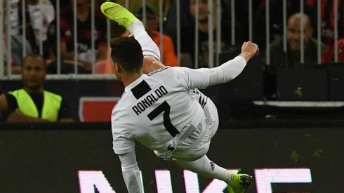 Era un golazo: Cristiano Ronaldo casi pone en ventaja a la Juventus con una tijera