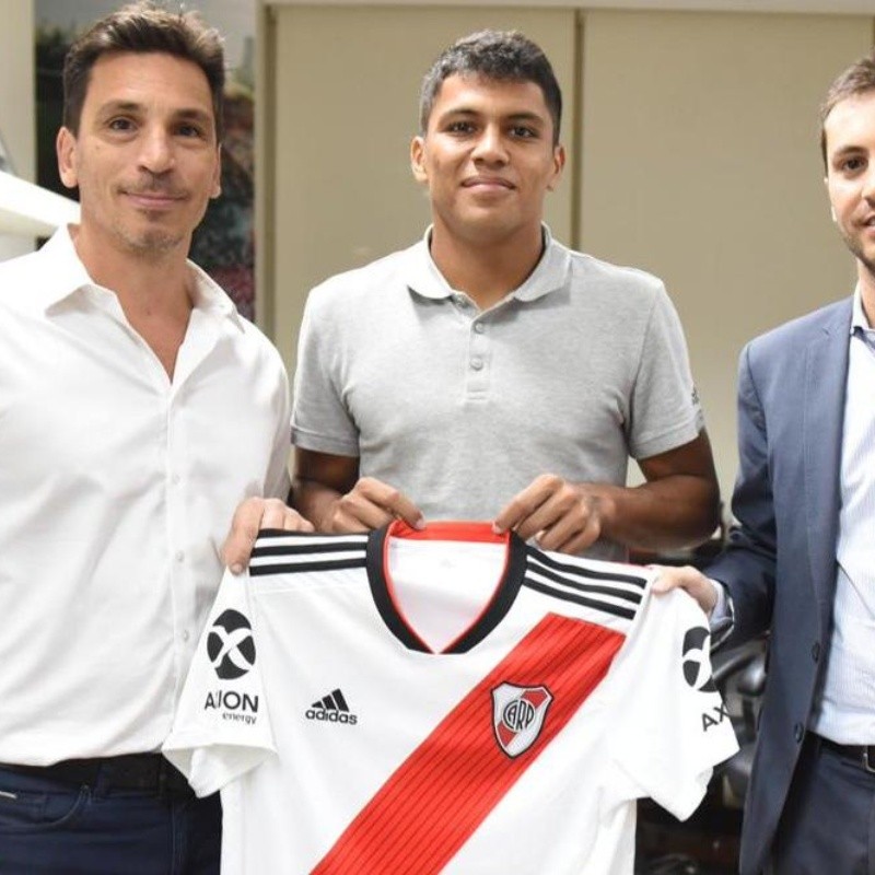 Oficial: el paraguayo Rojas, refuerzo de River