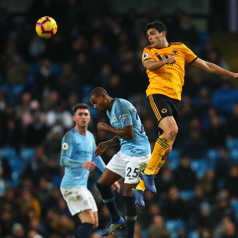 Raúl Jiménez está feliz en la Premier League