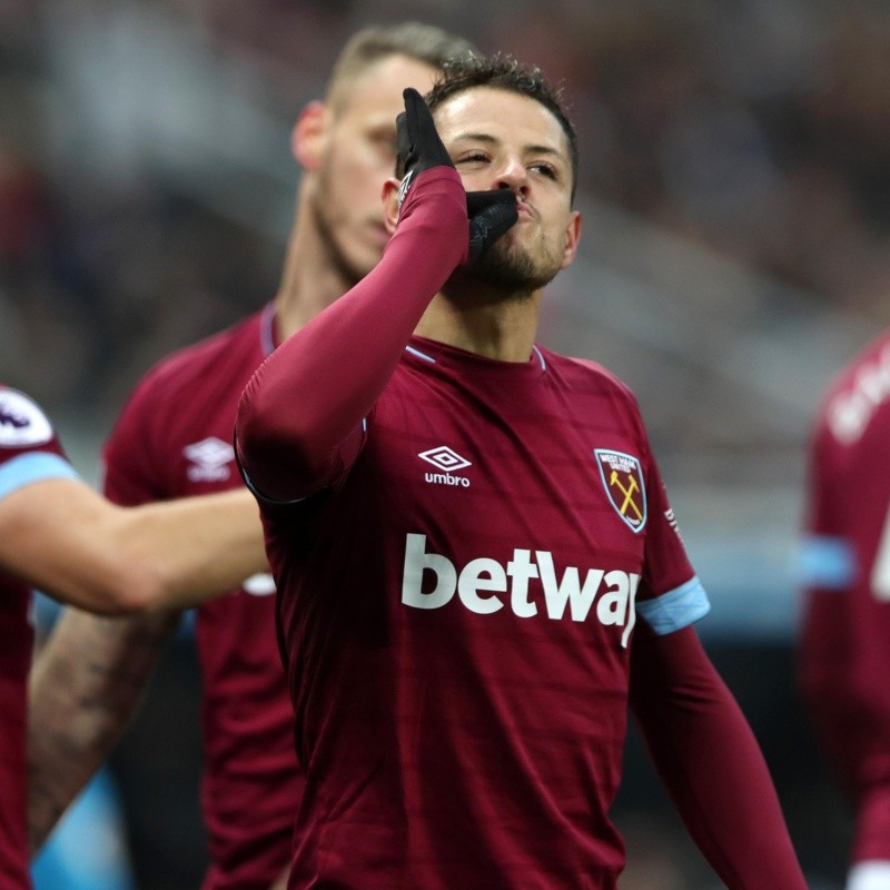 Chicharito Hernández volvió a entrenar y en West Ham estallaron de felicidad