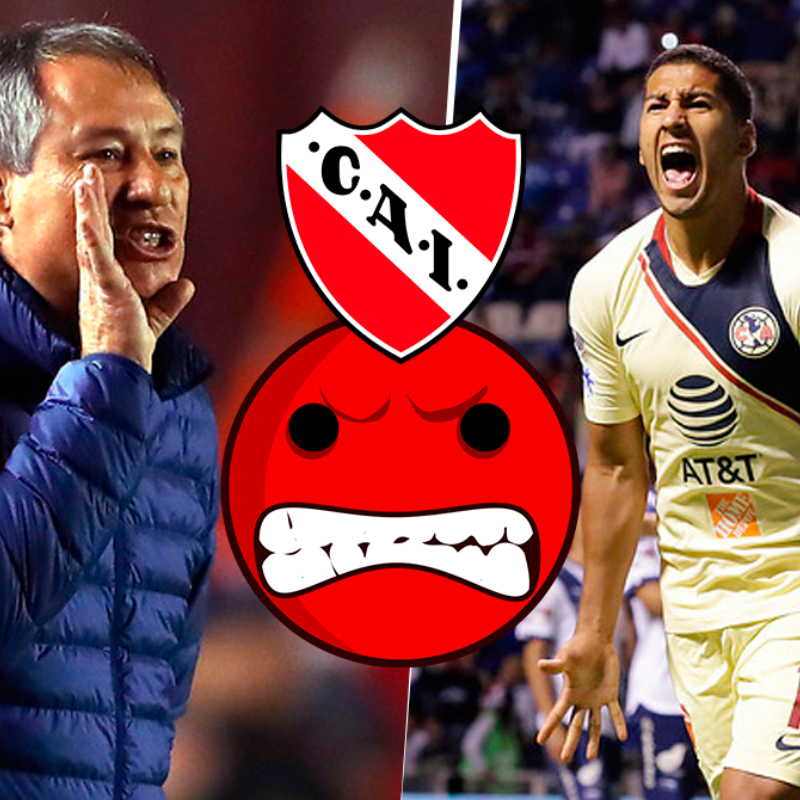 En el América se enojaron con las declaraciones del entrenador de Independiente sobre Cecilio