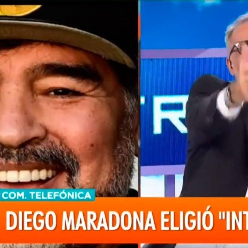 Rial cargó a Maradona y éste se le rió en la cara: "La mancha de la B no se te quita más"