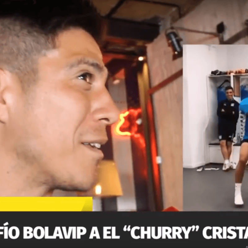 Desafío Bolavip al Churry Cristaldo: "Me divierte mucho Centurión"