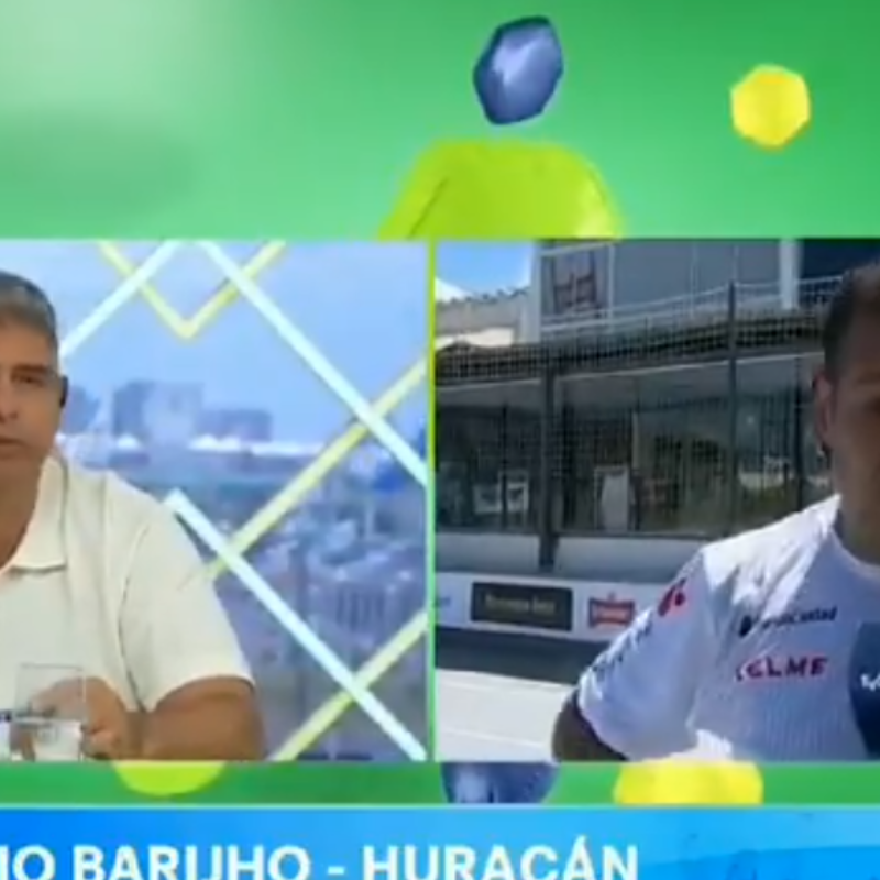 TyC Sports: fuerte pelea al aire, con amenazas, de Barijho y Farinella