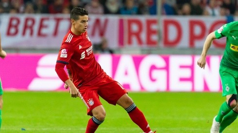 Malas noticias Colombia: James suplente con el Bayern Munich