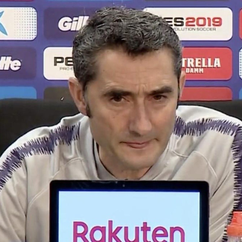 Valverde rompió el silencio y habló de Vela