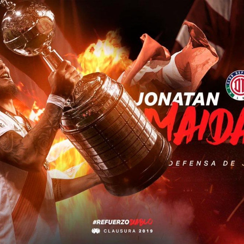 Oficial: Maidana es nuevo refuerzo de Toluca