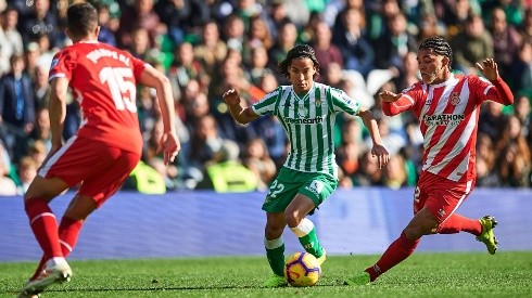 Lainez hizo su debut en Betis con triunfo ante Girona.