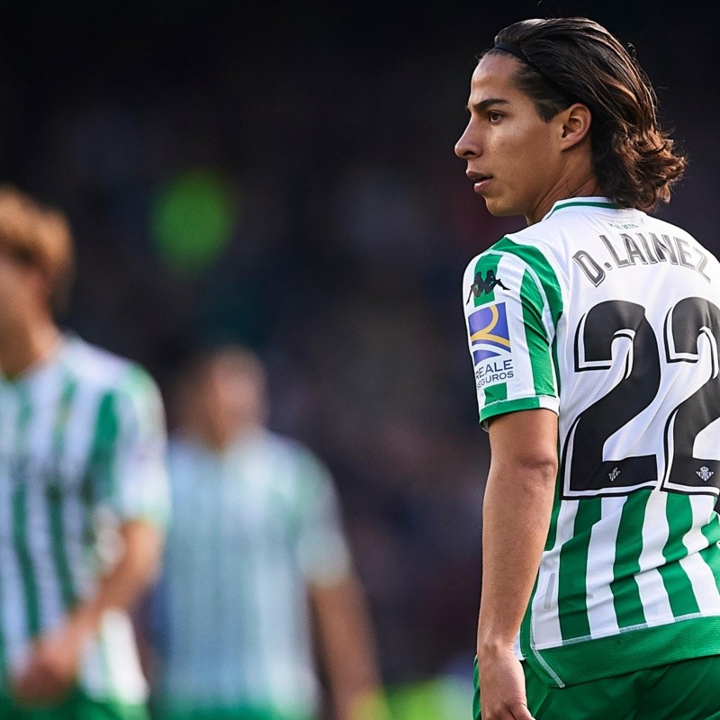 Pura ilusión: las primeras palabras de Lainez tras su debut con Betis