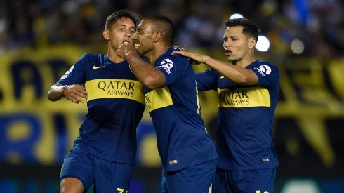 Boca festeja su primera alegría del 2019.