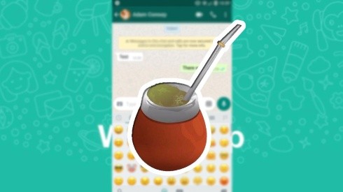El Emoji del Mate llega a WhatsApp y Facebook en 2019