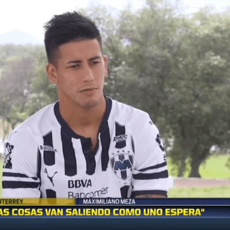 Maxi Meza ya palpita el choque del Monterrey ante el América