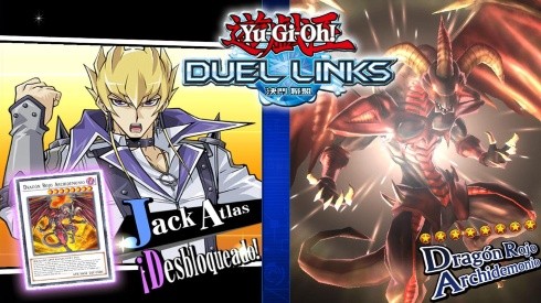 ¡Jack Atlas desbloqueable en Yu-Gi-Oh! Duel Links!