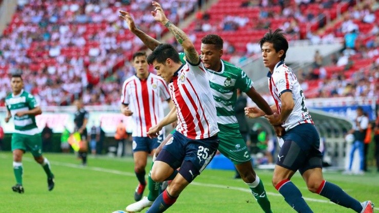 Santos Laguna vs Chivas por la Liga MX.