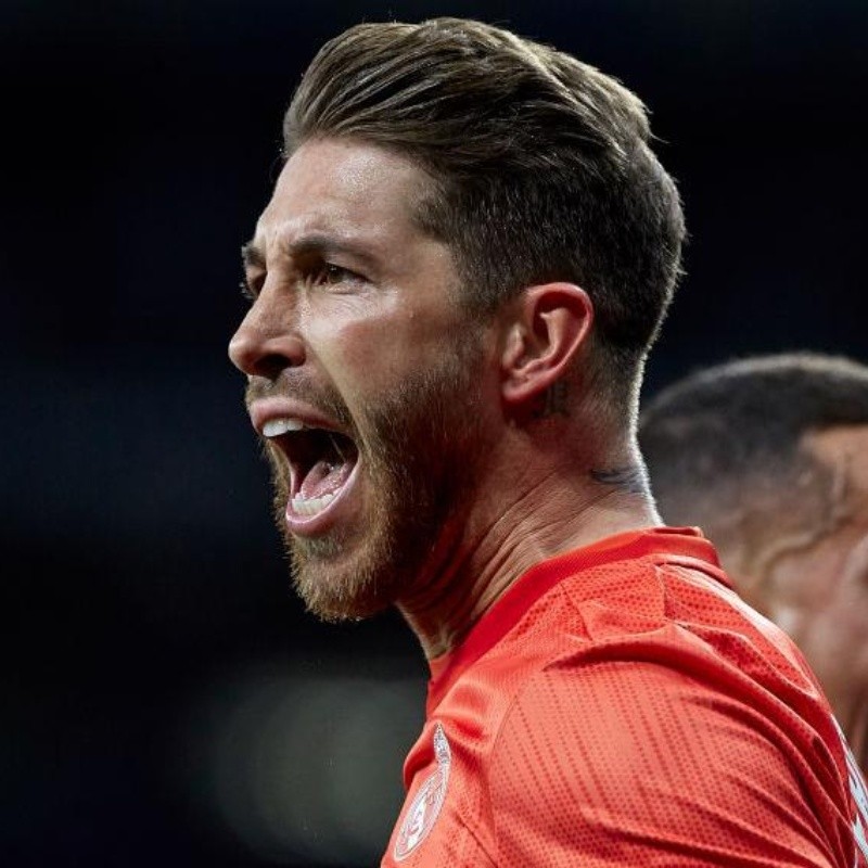 No te extrañan, Cristiano: Sergio Ramos y un cabezazo ideal para el 2 a 0 del Madrid