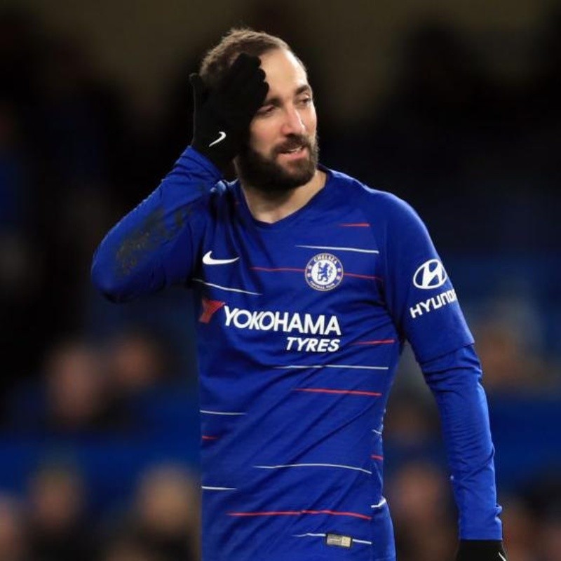 Higuaín llegó a Chelsea y ya se enojó: "Si hablan mal de uno, sentite orgulloso"