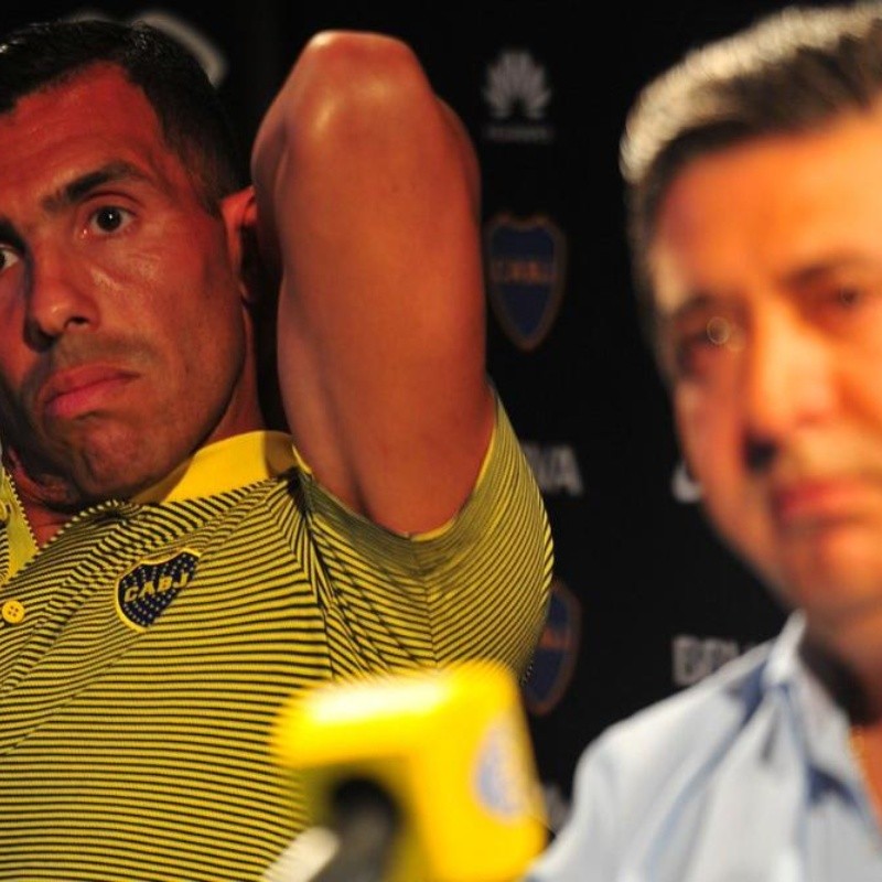 Tras las palabras de Tevez, se calentó Angelici