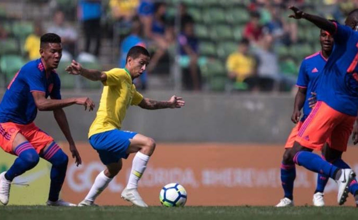 Brasil vs Colombia EN VIVO ONLINE por el Sudamericano Sub 20