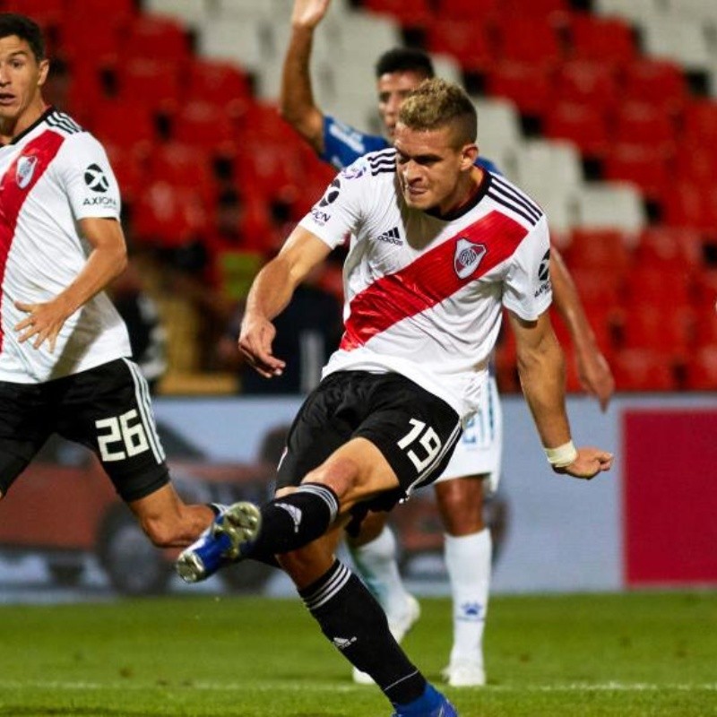 Borré cambió penal por gol y River ya baila a Godoy Cruz en Mendoza