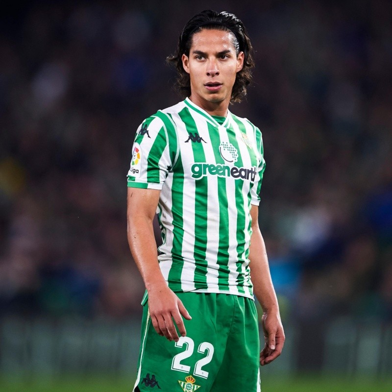 Las redes de la liga española elogiaron de gran manera a Diego Lainez