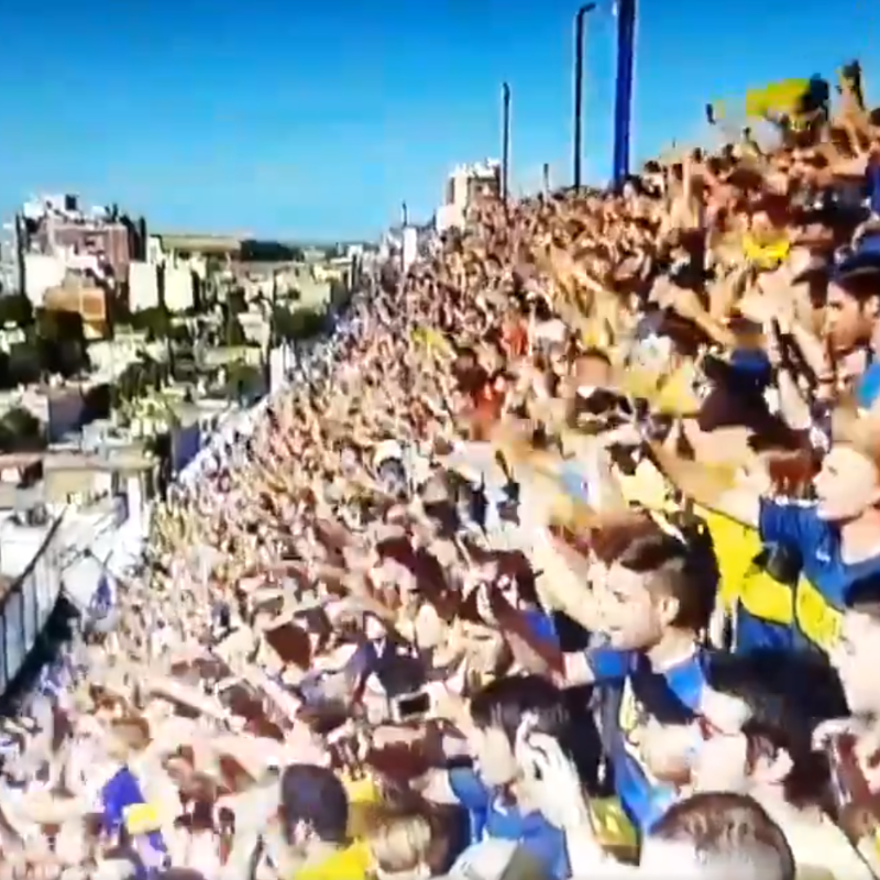 Así recibió La Bombonera al equipo por primera vez desde que Boca perdió la final ante River