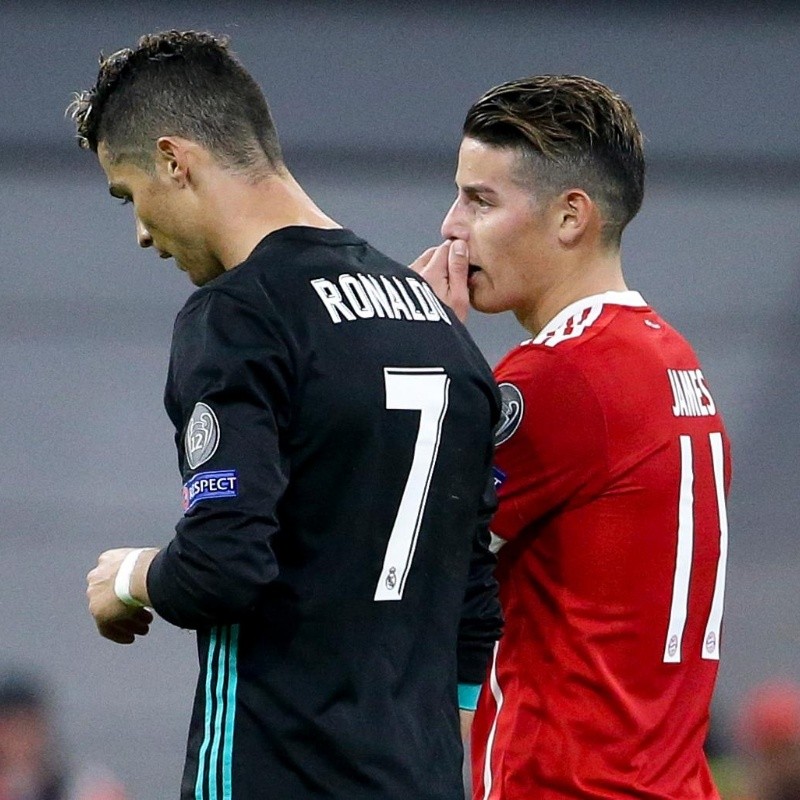 Bomba de Marca: Cristiano Ronaldo llamó a James Rodríguez