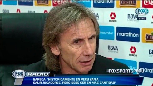 Gareca: "Perú estuvo en su momento al nivel de Argentina y Brasil"