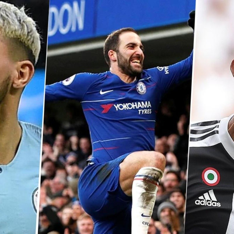 Agüero, Higuaín y Ronaldo forman el tridente ofensivo del equipo de la semana de FIFA 19