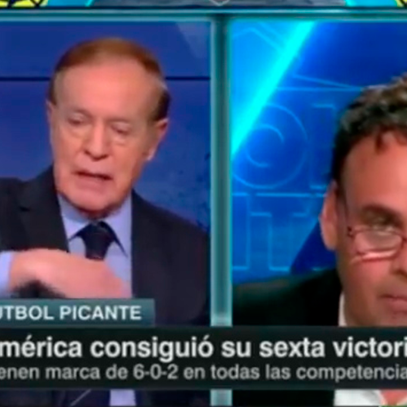 José Ramón Fernández cruzó a Faitelson al aire: "¡Eres un descarado americanista!"