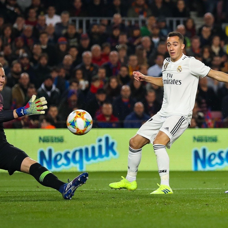 Gol de Vázquez para que Real Madrid le gane al Barcelona desde el inicio