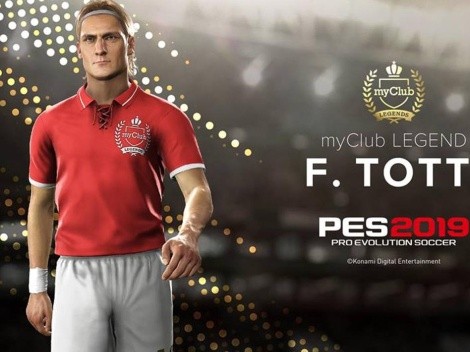 PES 2019: Il Capitano Francesco Totti regresa a My Club en el Data Pack 4.0